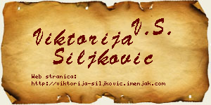 Viktorija Šiljković vizit kartica